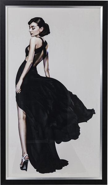 Bild schwarz - 100 x 172 cm - KARE Frame Diva
