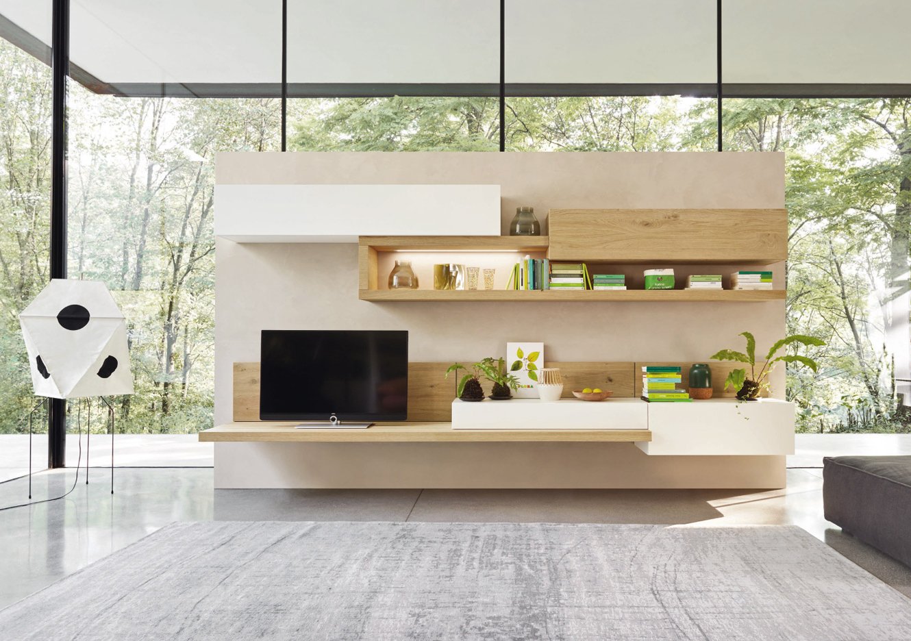 San Giacomo Wohnwand L5C26 Lampo