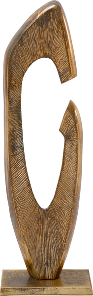 Deko Figur gold - 100 cm - KARE Circle Hook
