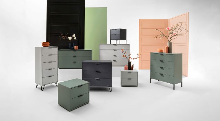 Mäusbacher Kommode Bonnie grün 119 x 67 x 45 cm