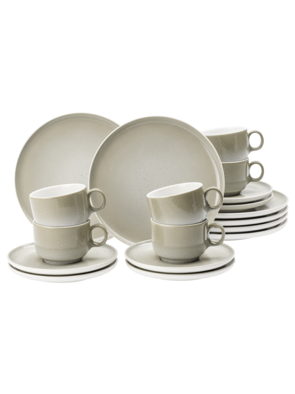 Seltmann Kaffeeservice 18tlg. Sento Home Aura cream