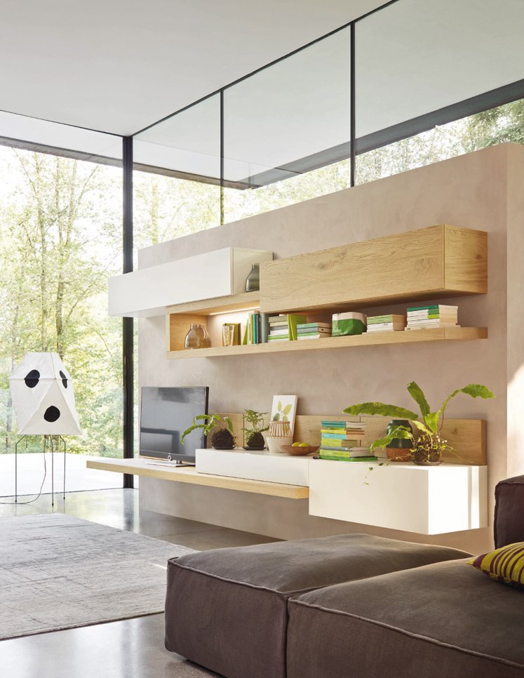 San Giacomo Wohnwand L5C26 Lampo