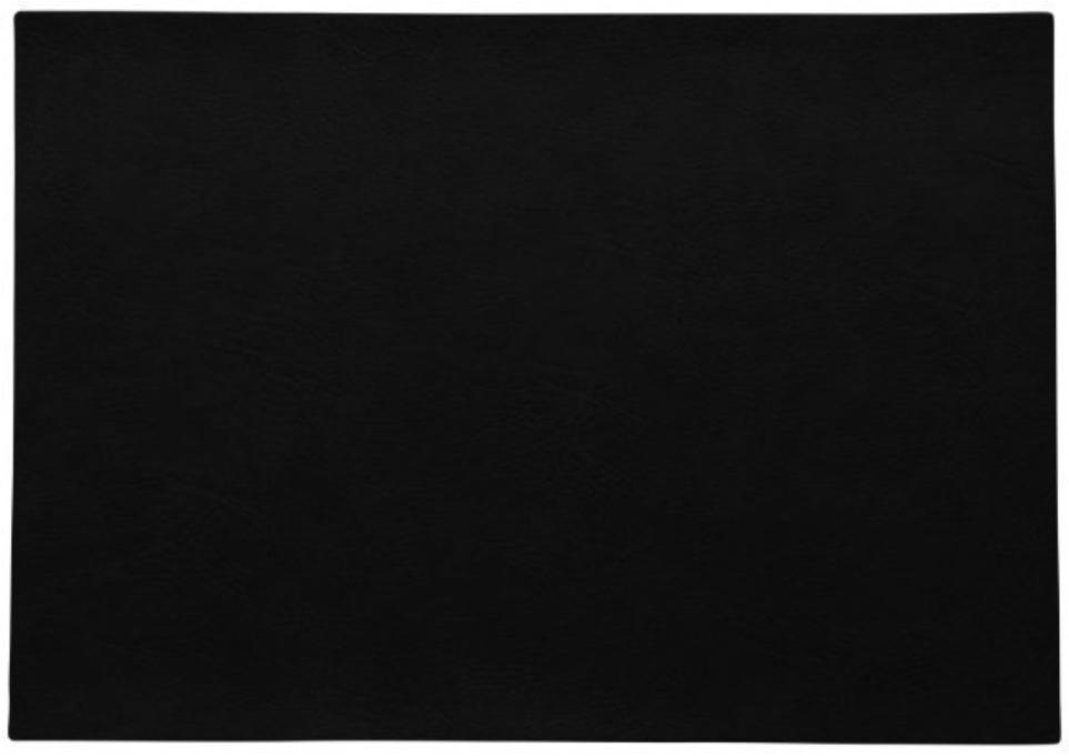 ASA Tischset Lederoptik schwarz 33x43cm