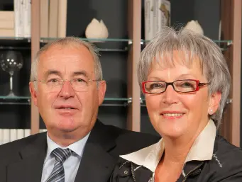 Die Firmengründer Rita und Werner May.