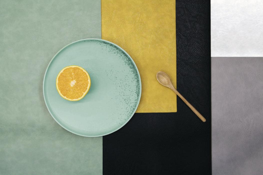 ASA Tischset Lederoptik schwarz 33x43cm