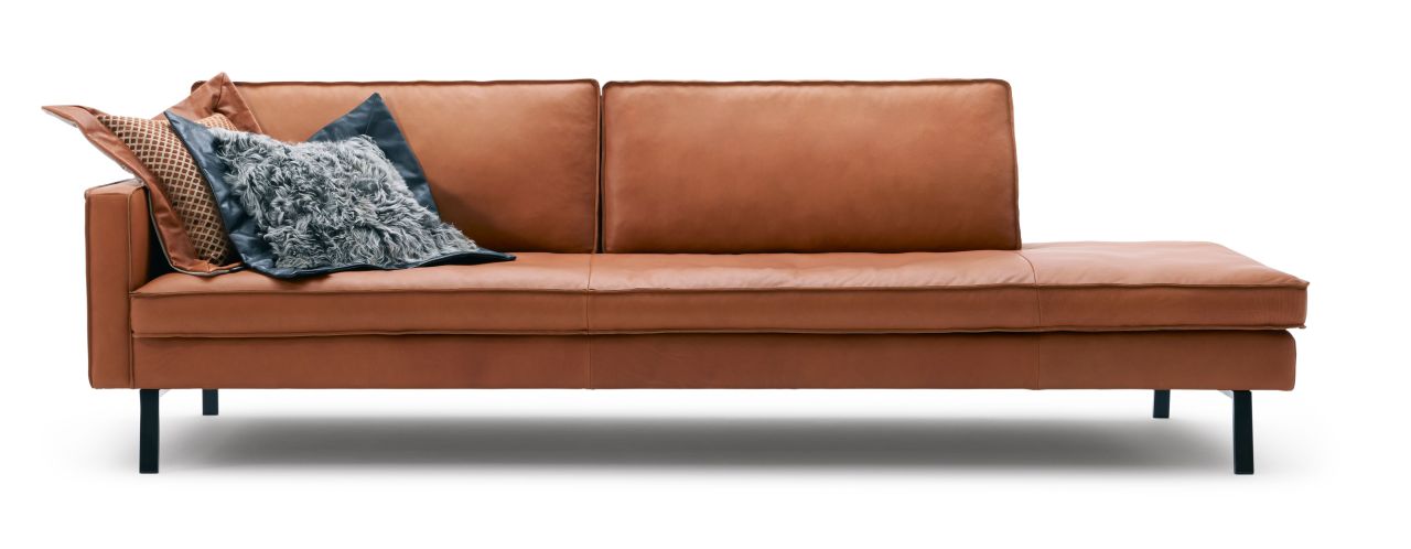 Tommy M 3,5 Sitzer L-Buster XL Kentucky Leder stone