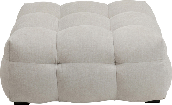 Hocker creme - 95 x 95 cm - KARE Salamanca Creme