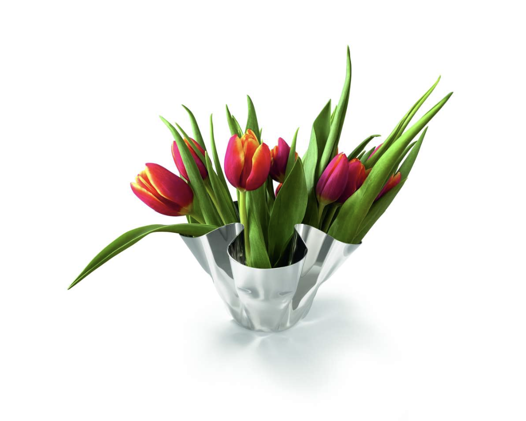 Philippi Windlicht Margeaux silber 12x17cm