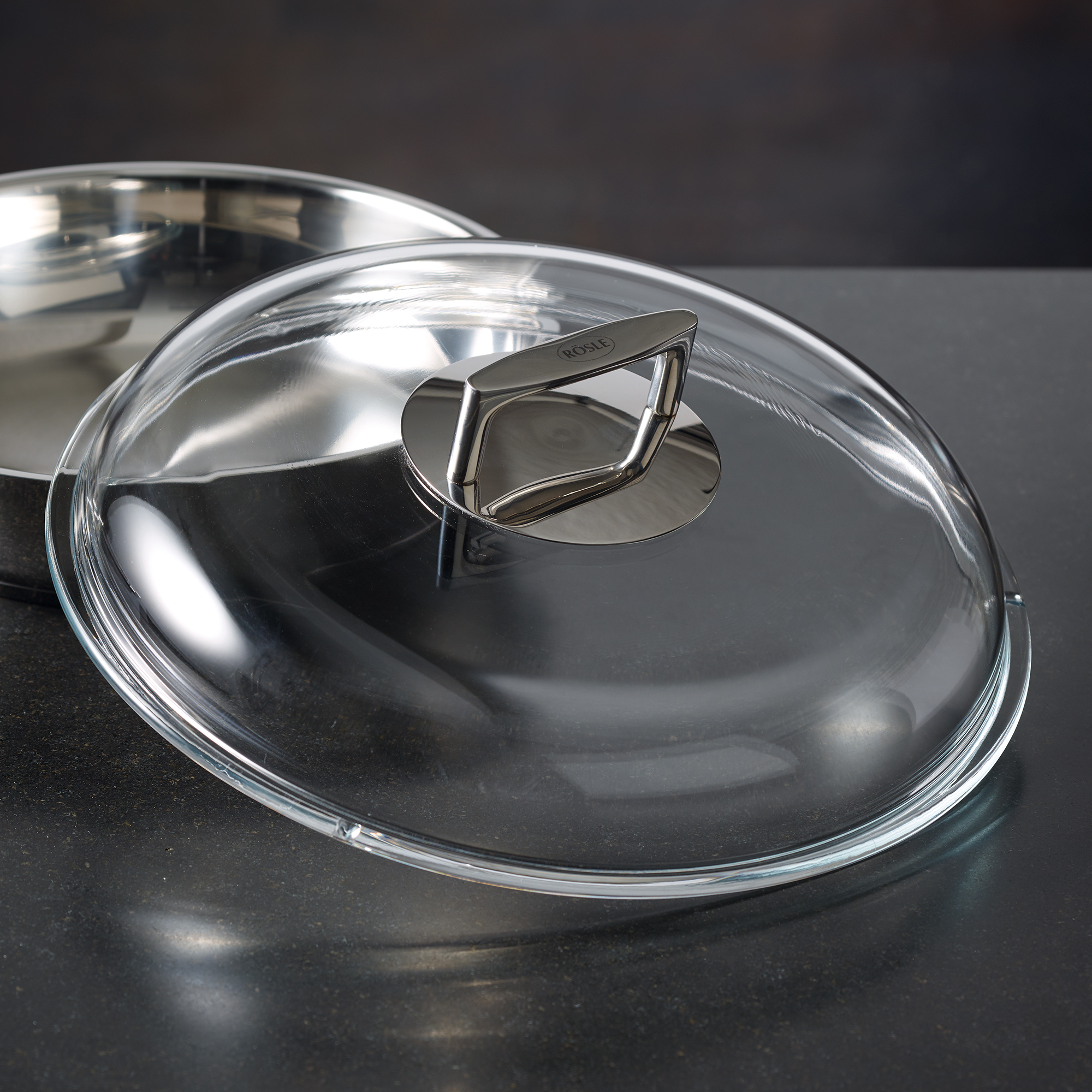 Rösle Silence Borosilikat Glasdeckel 24cm 
