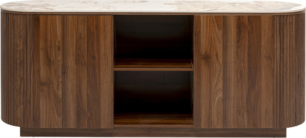 Sideboard dunkelbraun - 180 x 76 cm - KARE Ruben