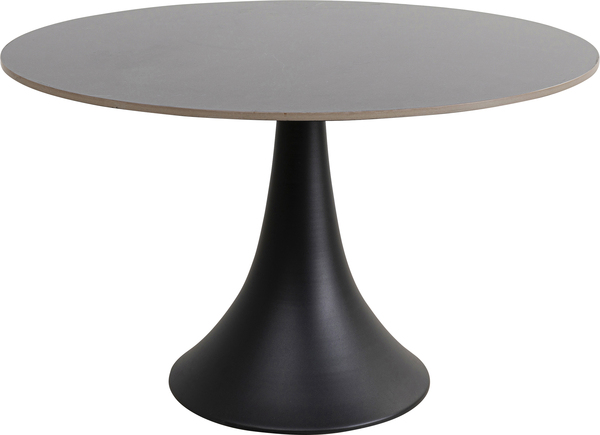 Tisch schwarz - Ø 120 cm - KARE Grande Possibilita Schwarz