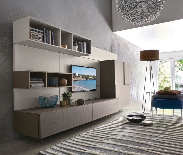 San Giacomo Wohnwand L5C34 Lampo