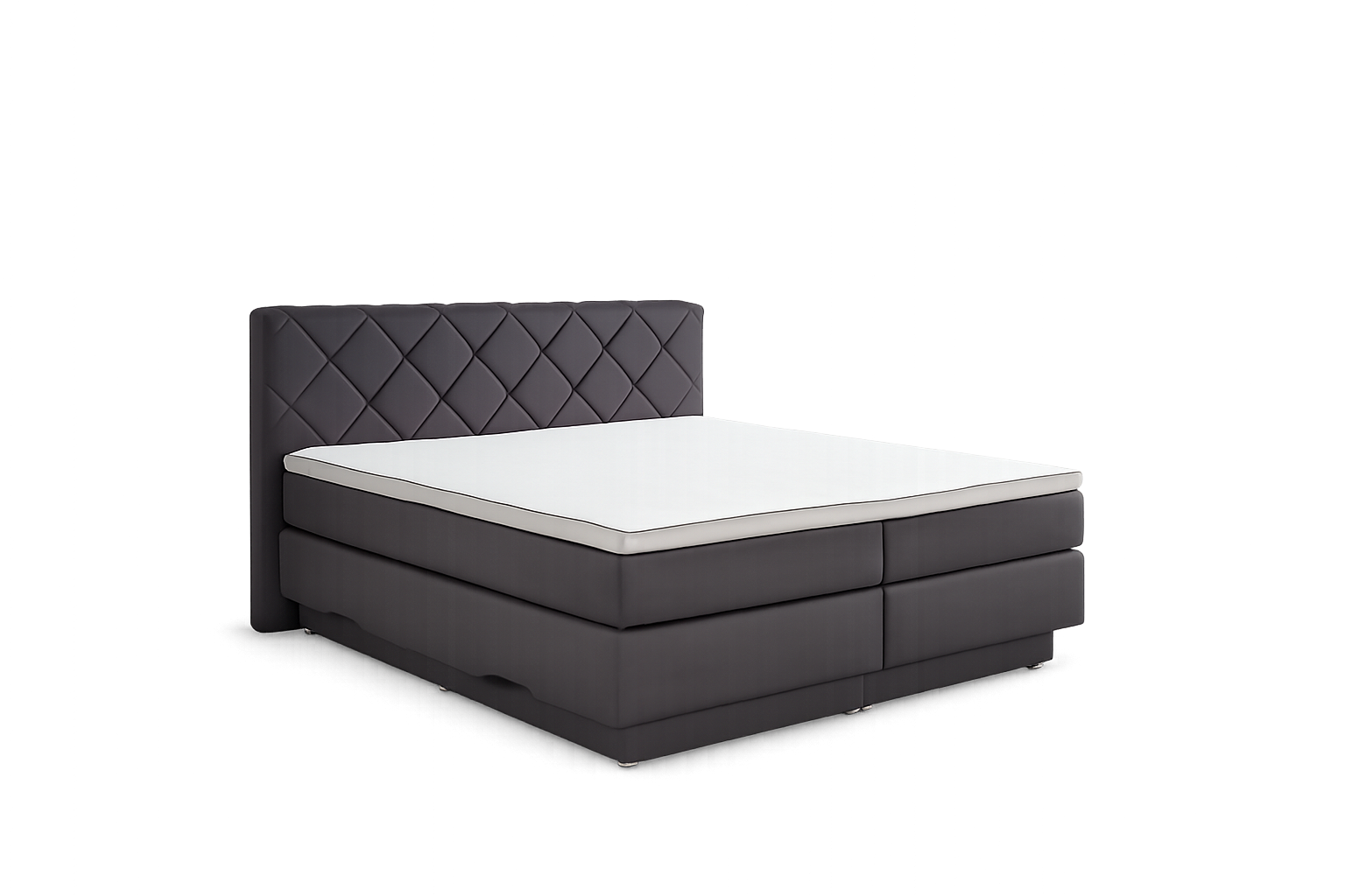 f.a.n Frankenstolz Boxspringbett Silver Express anthrazit 180 x 200 cm