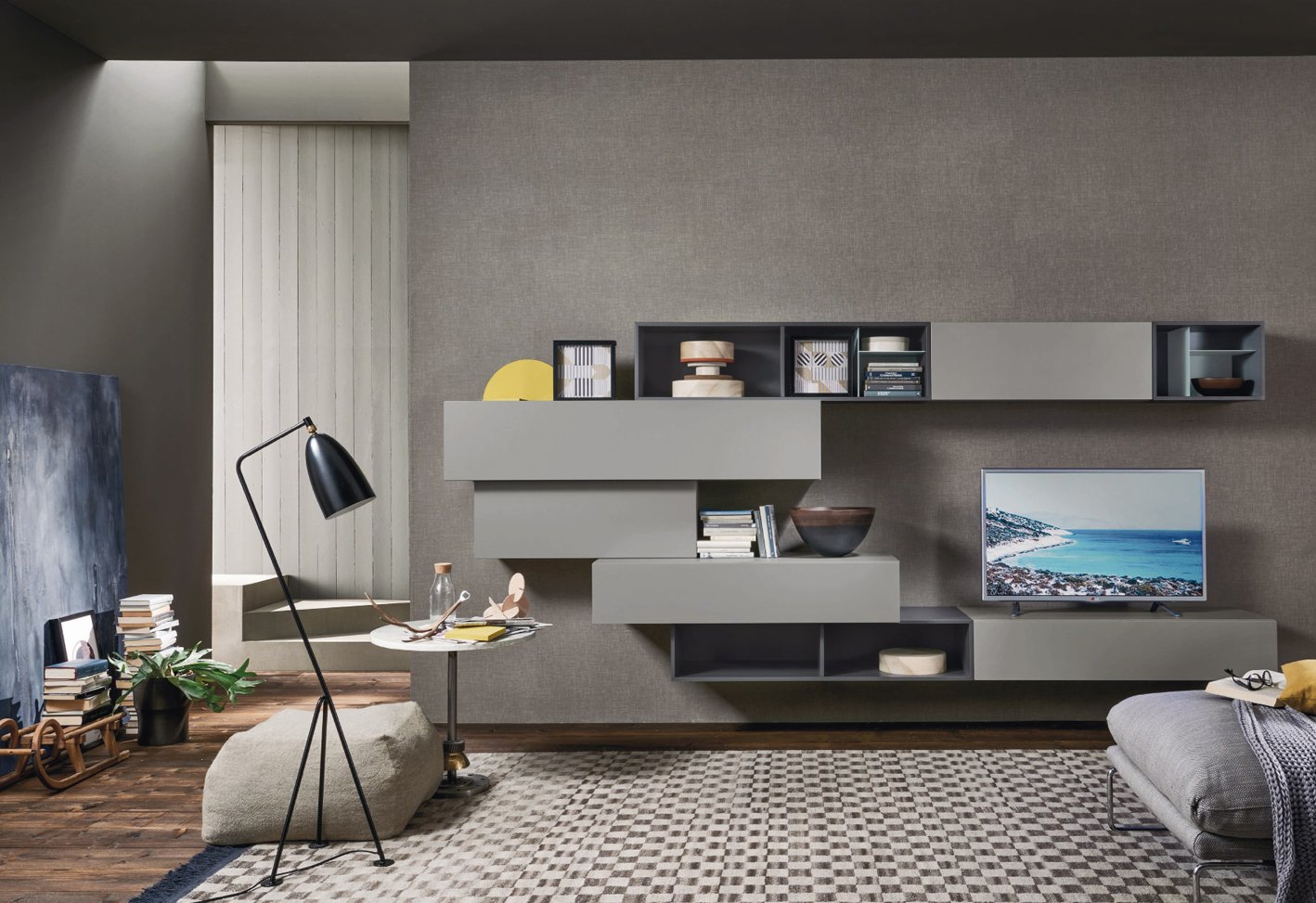 San Giacomo Wohnwand L5C02 Lampo