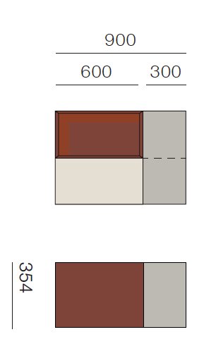 San Giacomo Wohnwand L5C09 Lampo