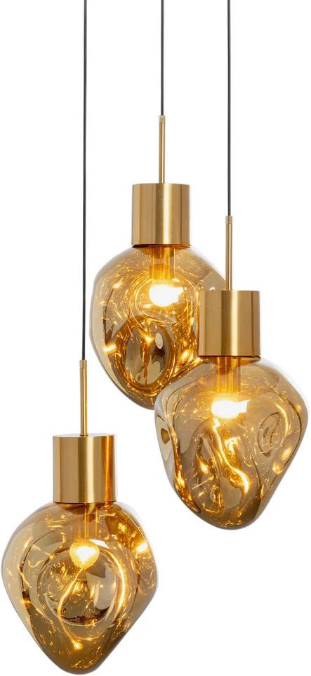 KARE Hängeleuchte - Supernova Amber Tre