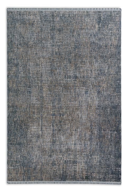 Astra Teppich Sarezzo gitter blau 133 x 190 cm