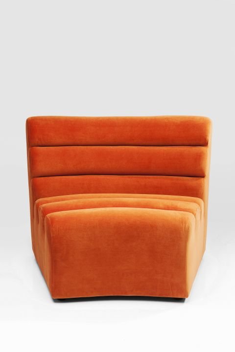 KARE Sofa Wave Orange Orange 82,50cm