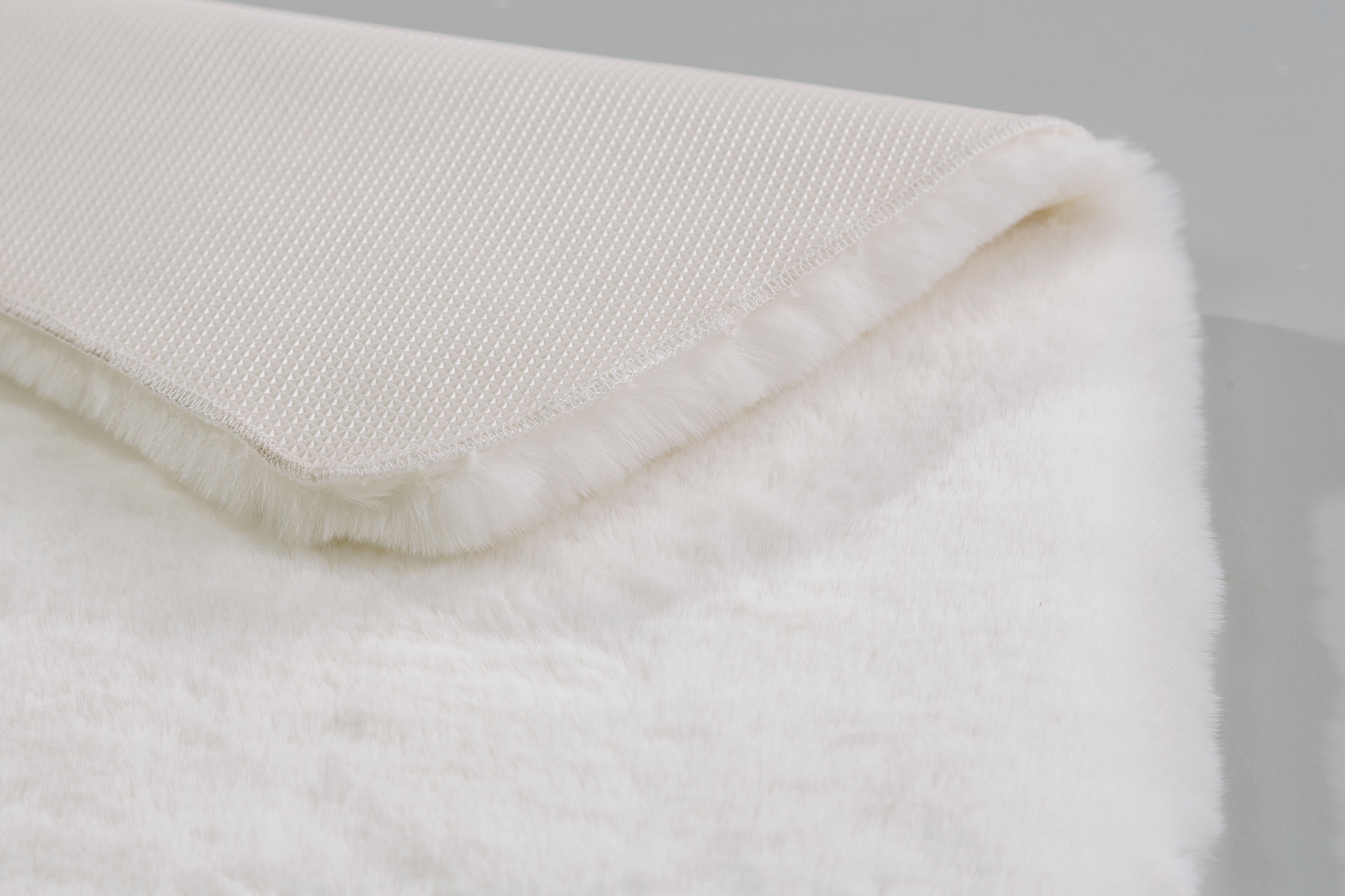 Schöner Wohnen Kollektion Badteppich Bali weiß 60 x 90 cm