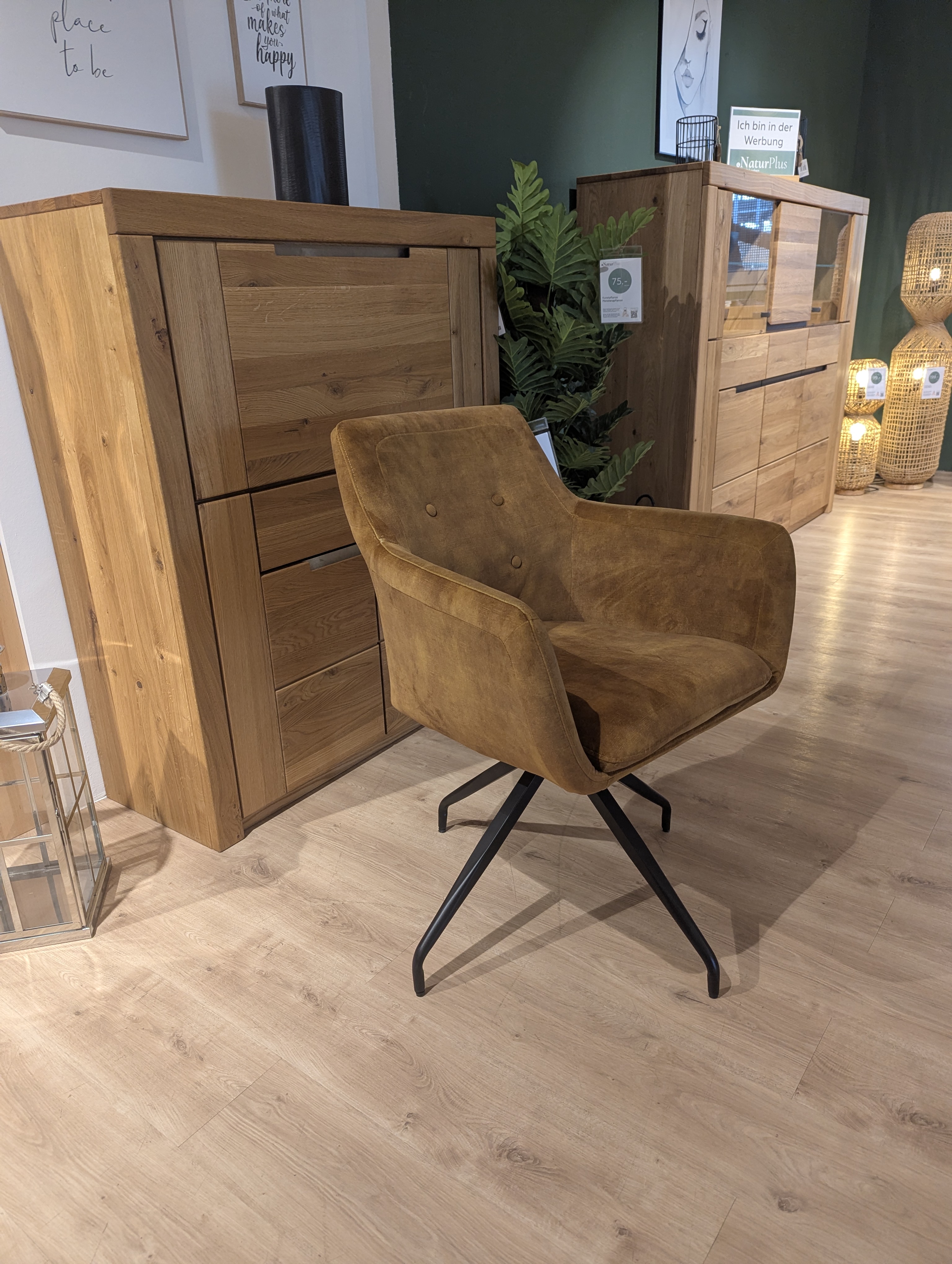 Bodahl Armlehnstuhl JUPITER/SWIVEL - AUSSTELLUNGSSTÜCK