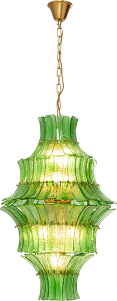 Hängeleuchte grün - Ø53 cm - KARE Venezia Double Green
