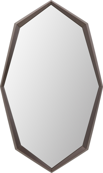 Wandspiegel grau - 90 x 150 cm - KARE Octagon Coffee