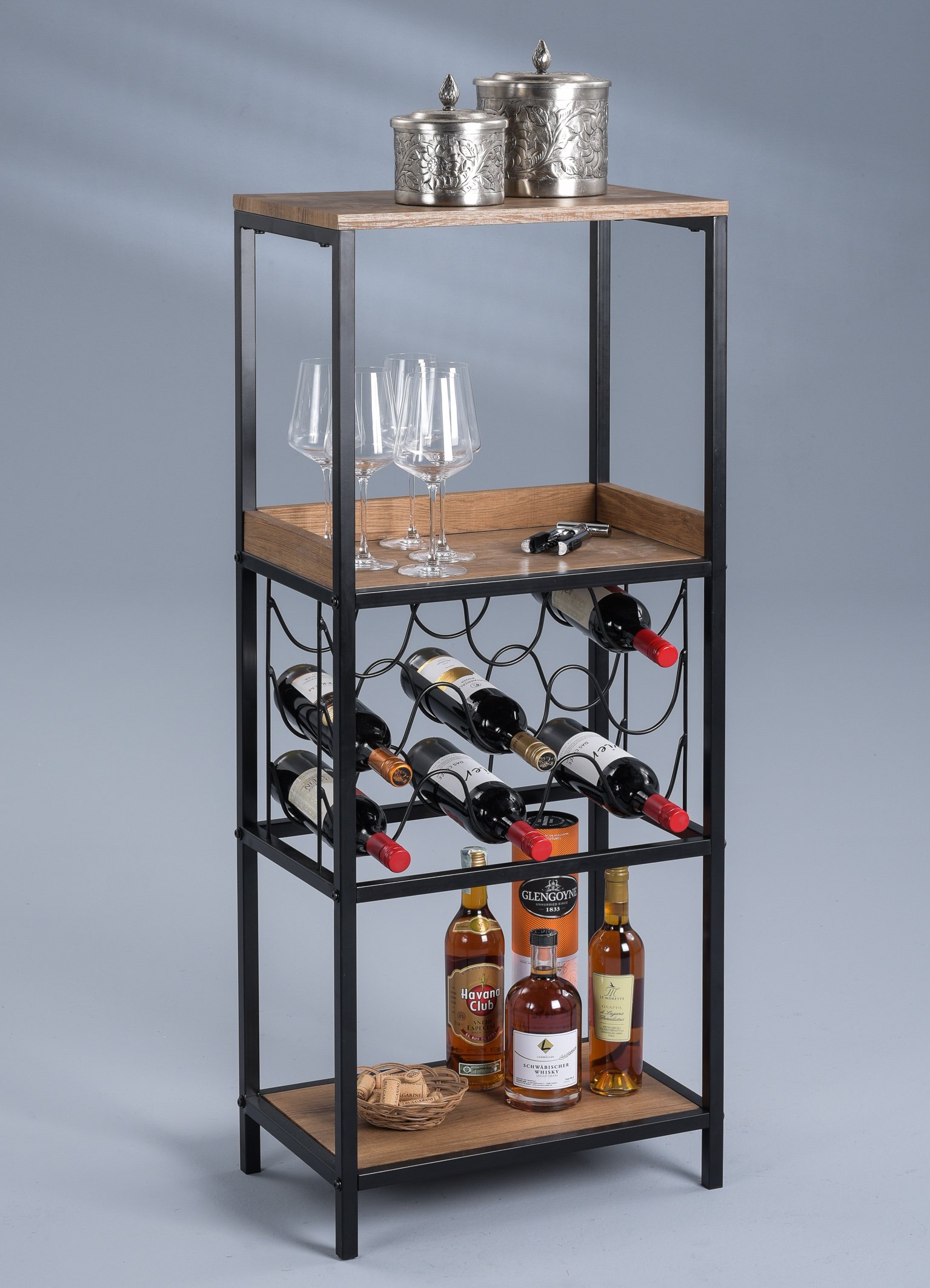 M2 Flaschenregal 900130 Burgund