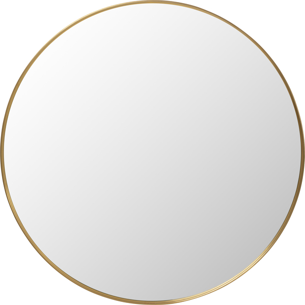Wandspiegel gold - Ø90 cm - KARE Simply Brass