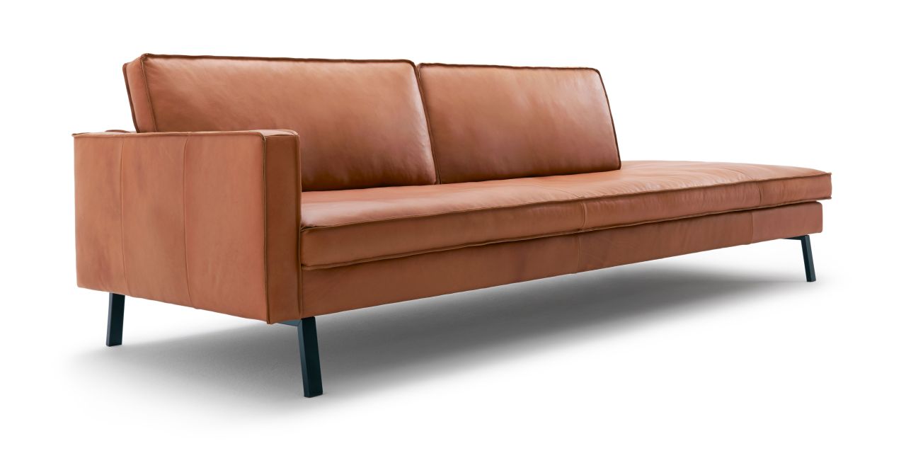 Tommy M 3,5 Sitzer L-Buster XL Kentucky Leder stone