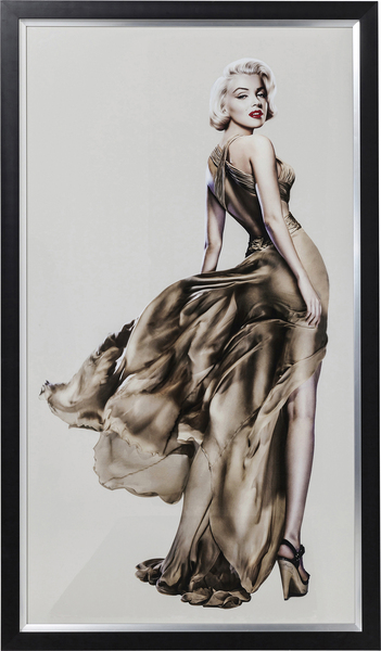Bild mehrfarbig - 100 x 172 cm - KARE Frame Marilyn