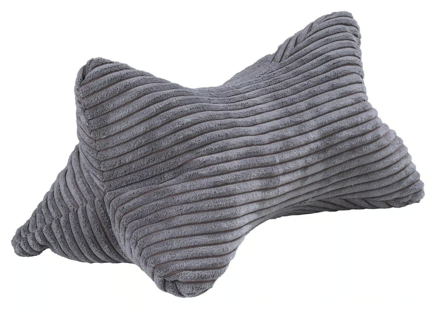 Leseknochen Grau in moderner Cordoptik - Sun Garden Breitcord grau