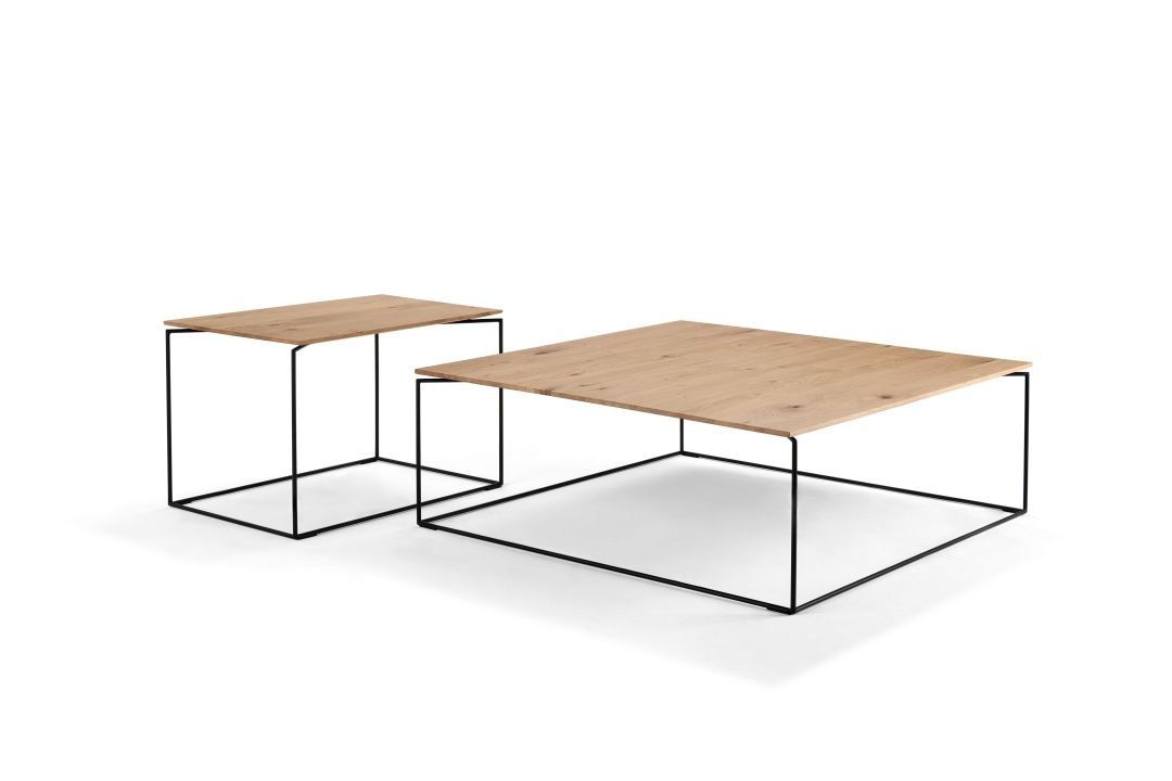 bullfrog Beistelltisch Nico, Alteiche lackiert, 46 x 67 cm, 5710-T18