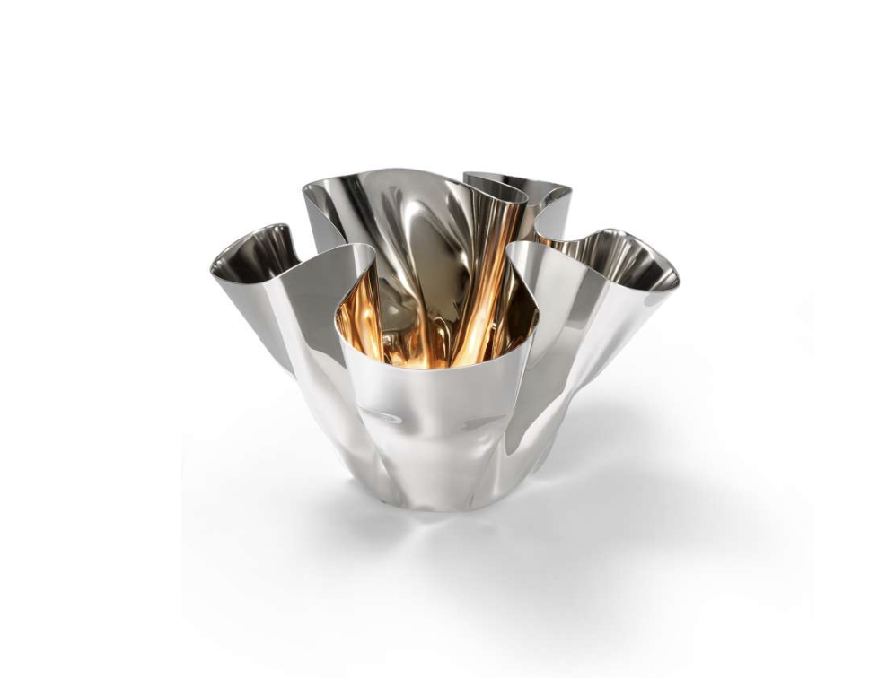 Philippi Windlicht Margeaux silber 12x17cm