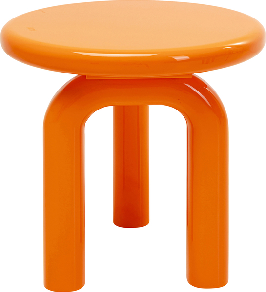 Beistelltisch orange - Ø50 cm - KARE Eliano Orange