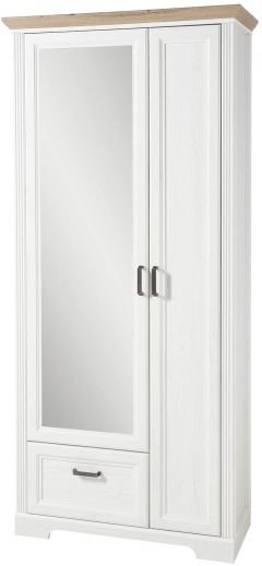 Innostyle Garderobenschrank Jasmin Pinie hell 93 x 204 cm