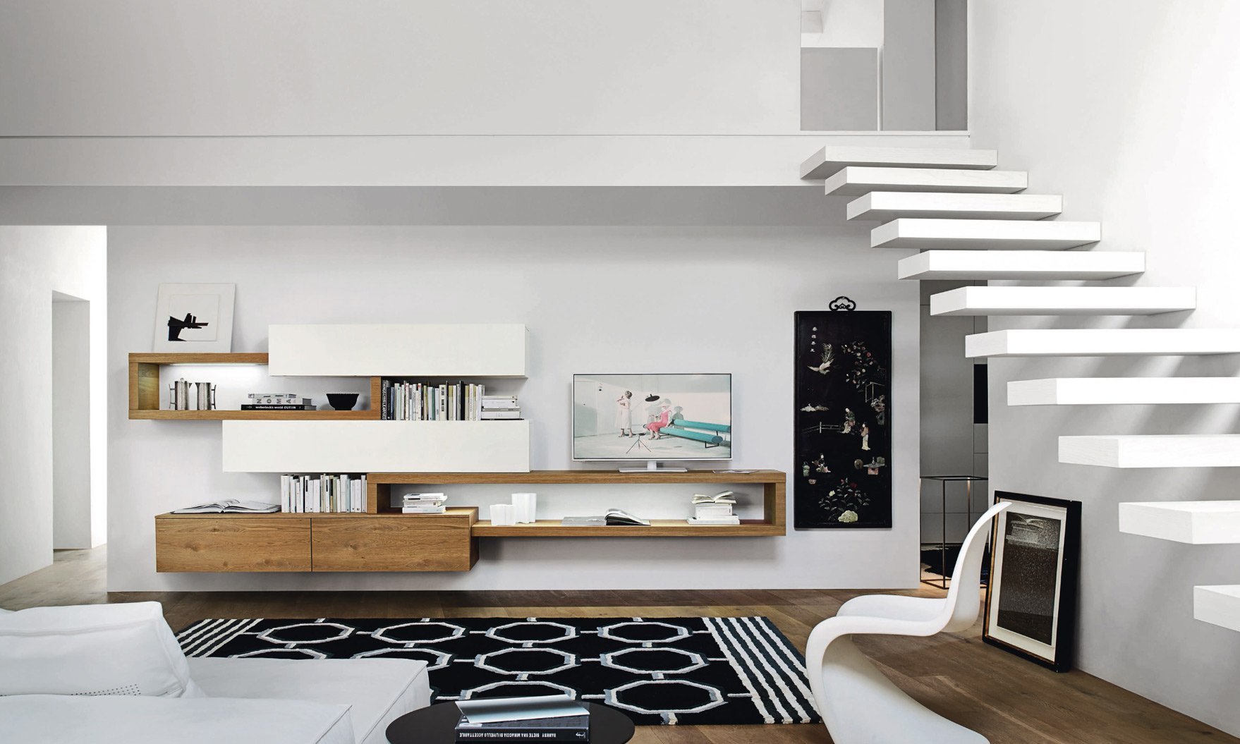 San Giacomo Wohnwand L5C25 Lampo