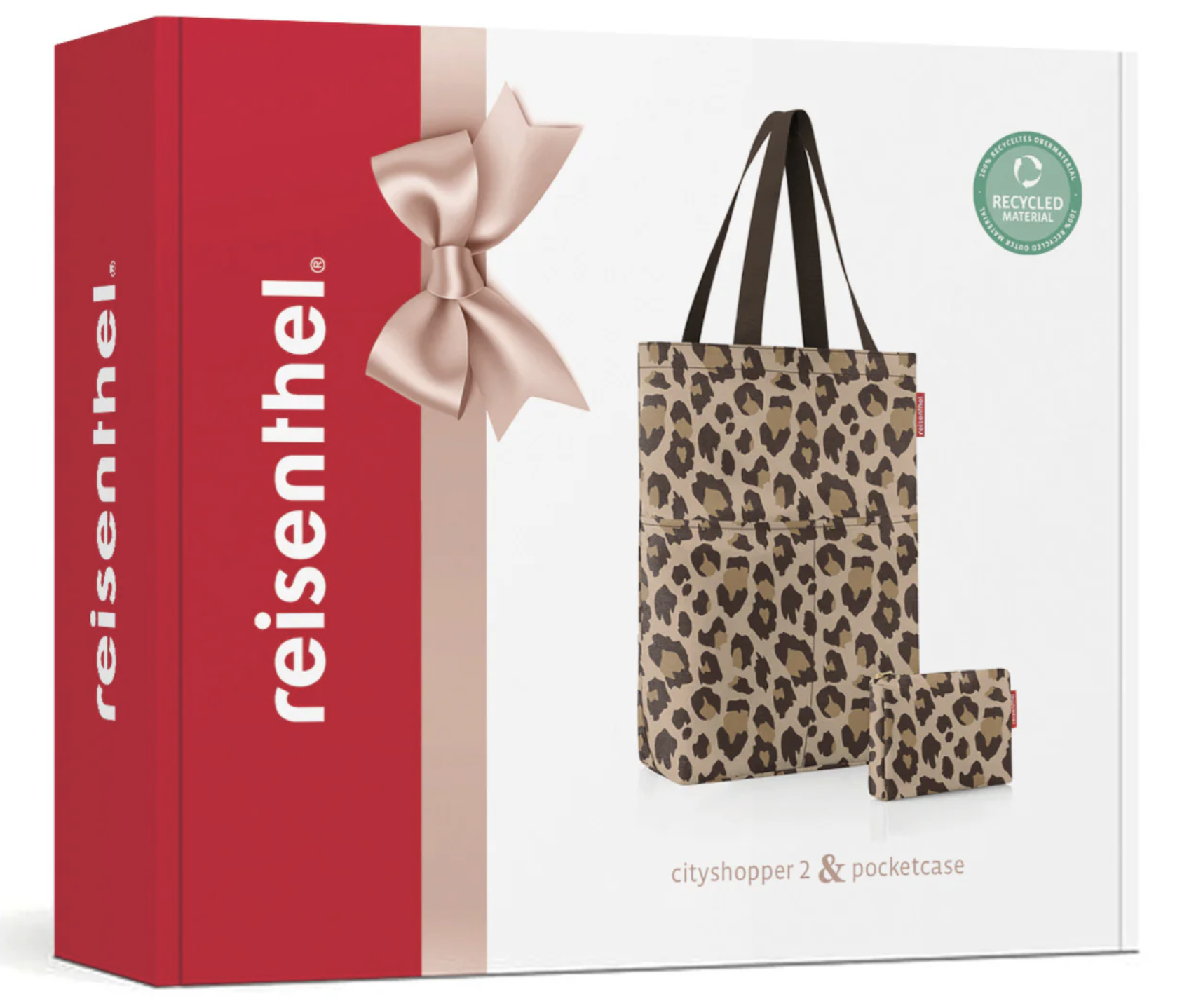 reisenthel Cityshopper Geschenkset 2tlg. - leo macchiato