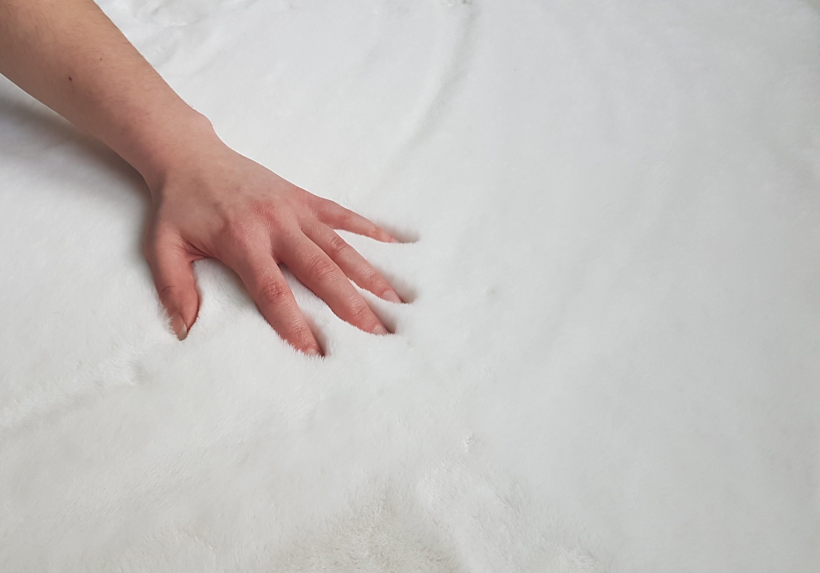 Schöner Wohnen Kollektion Badteppich Bali weiß 60 x 90 cm