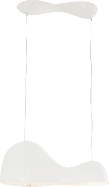 Hängeleuchte weiß - 100 cm - KARE Cloud Beam Double Weiß