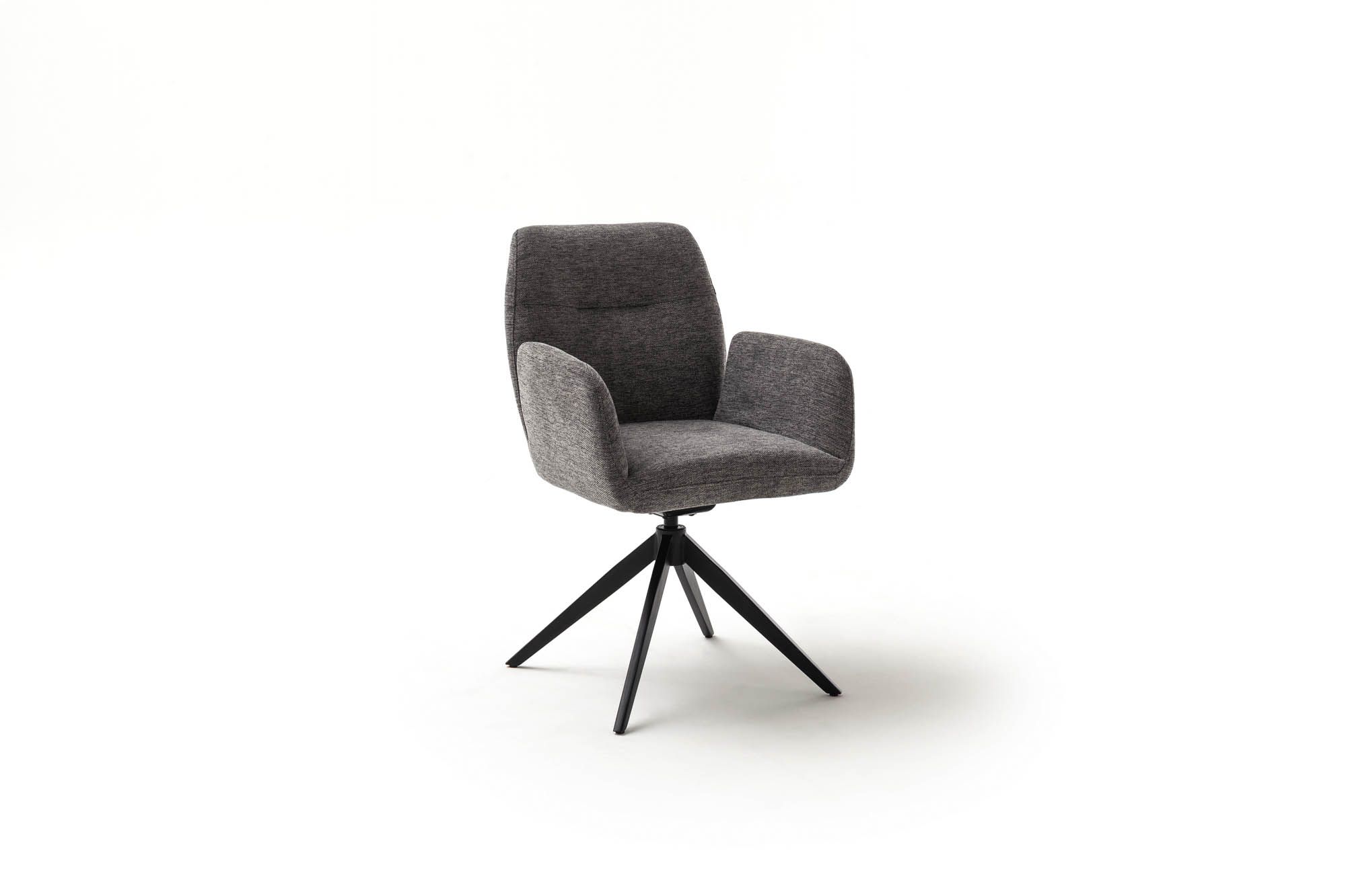 Unique Furniture Armlehnstuhl Roana Stoff grau