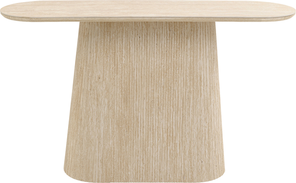Konsole greige - 140 x 80 cm - KARE Alma Travertin