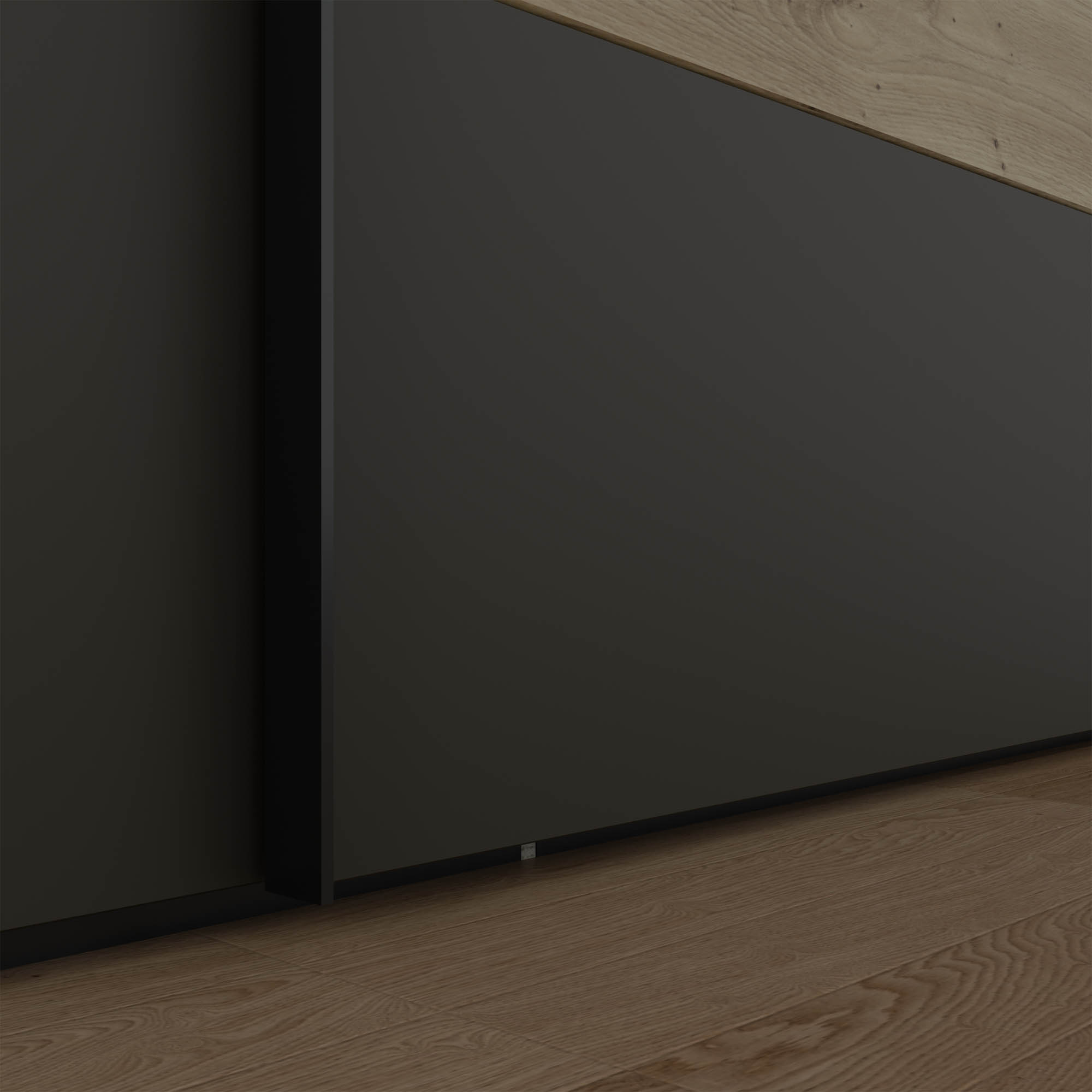 Kleiderschrank Eiche Artisan 2-türig ca. 269,8 x 210,5 x 62,9 cm - Thorvald