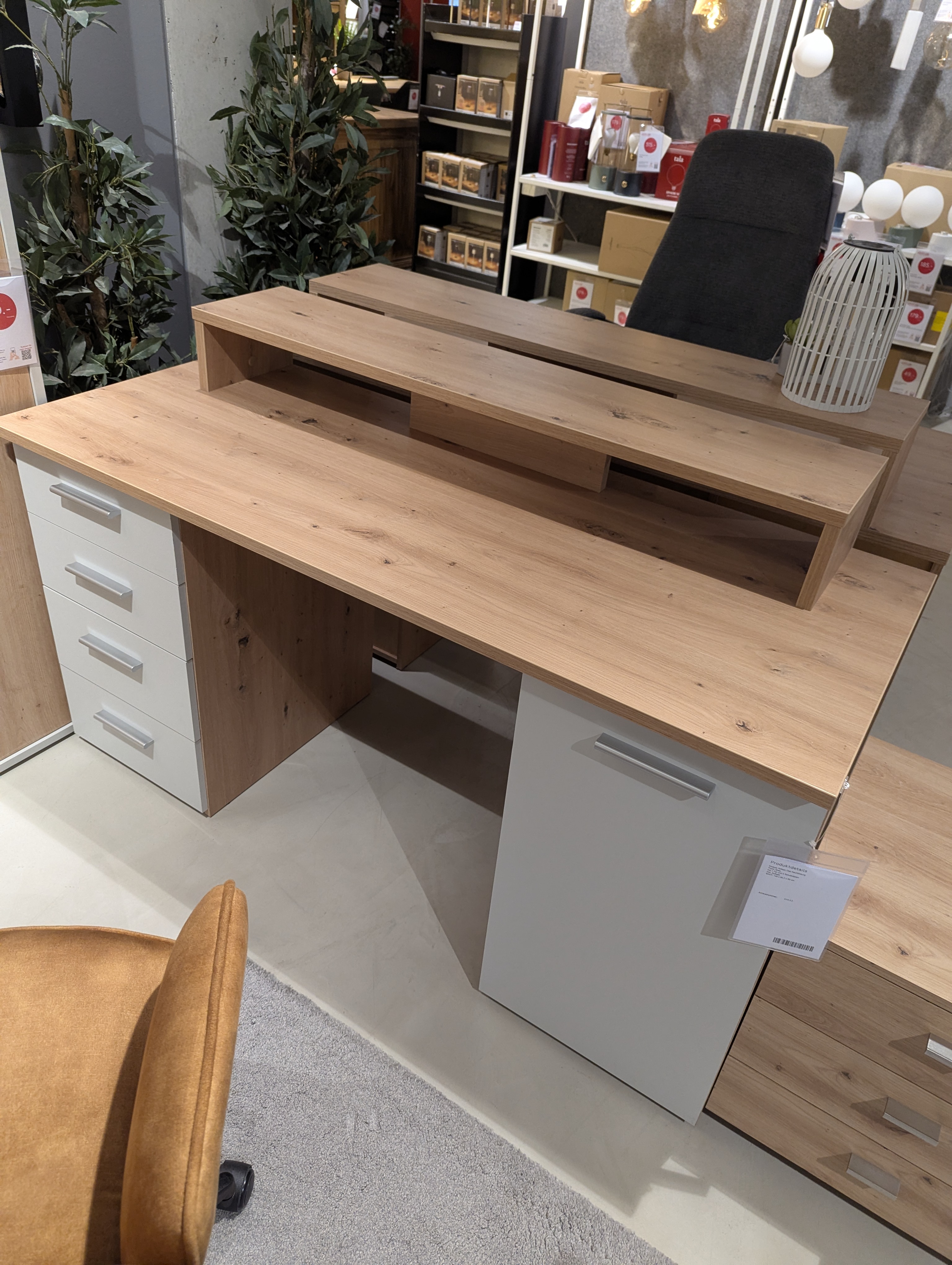 Forte Schreibtisch VALENTIN - AUSSTELLUNGSSTÜCK