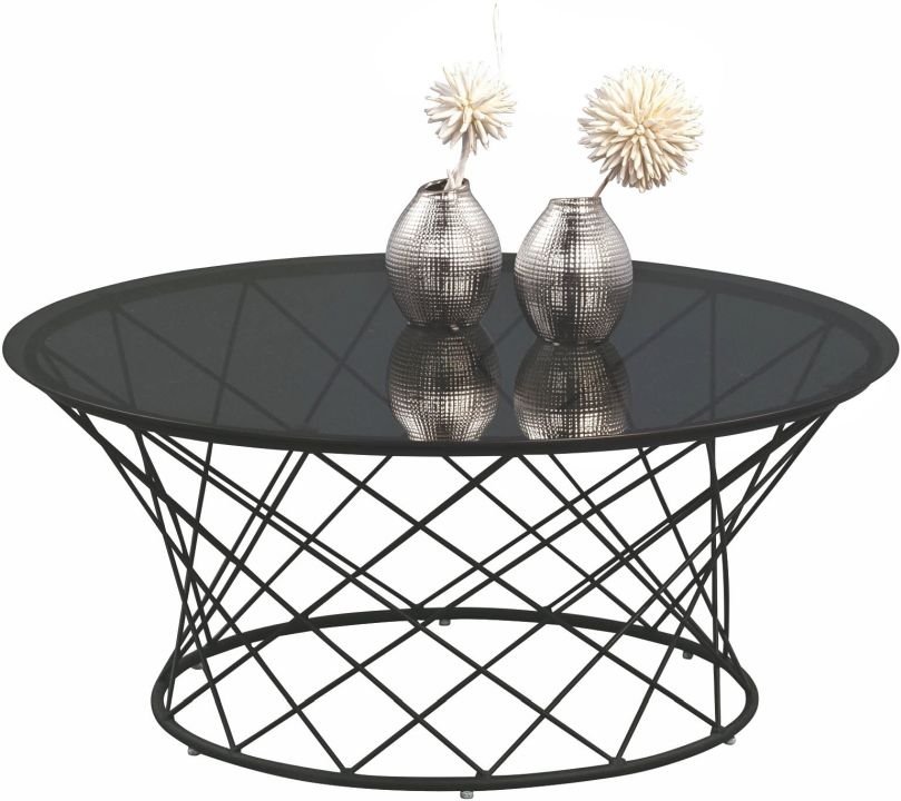 M2 Couchtisch Noa Schwarz Ø 80 cm