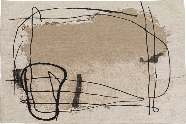 Teppich grau - 170 x 240 cm - KARE Dust Grau