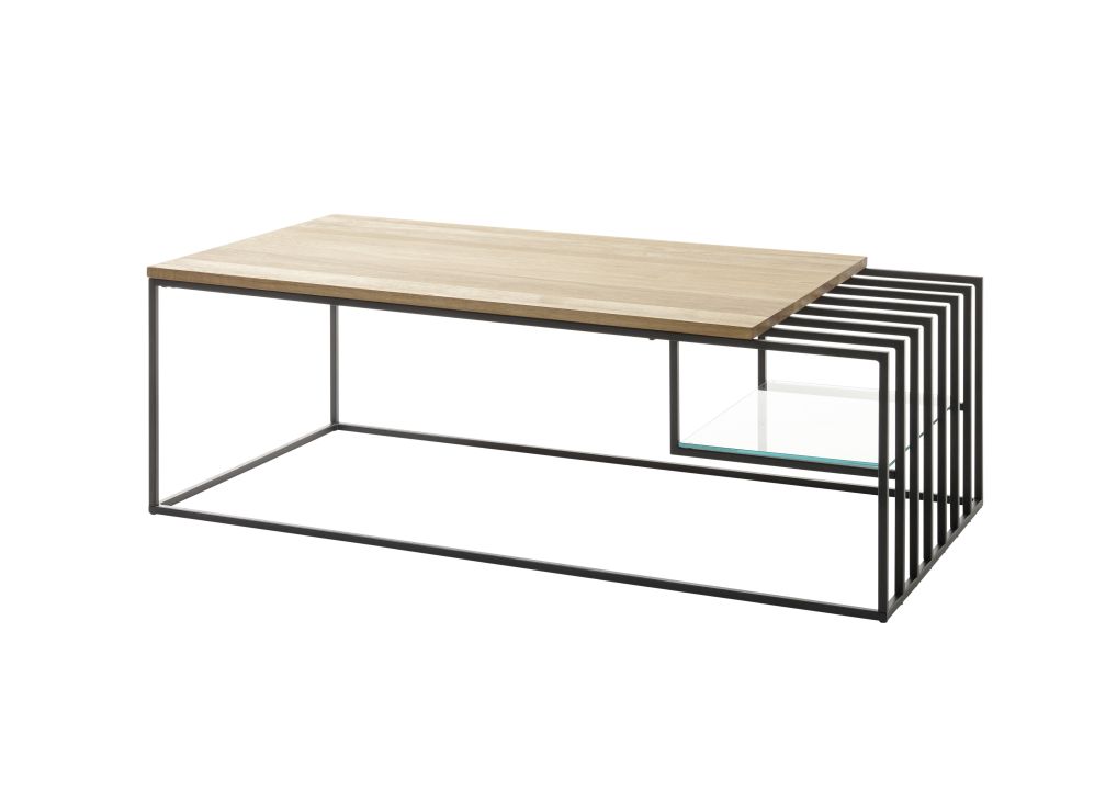 MCA furniture Couchtisch Juba Eiche geölt 120 x 60 cm