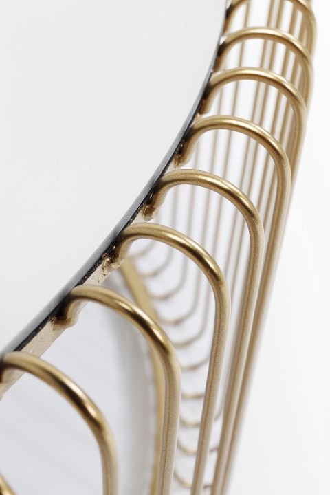 Couchtisch 2er Set gold - KARE Wire Brass (2/Set)