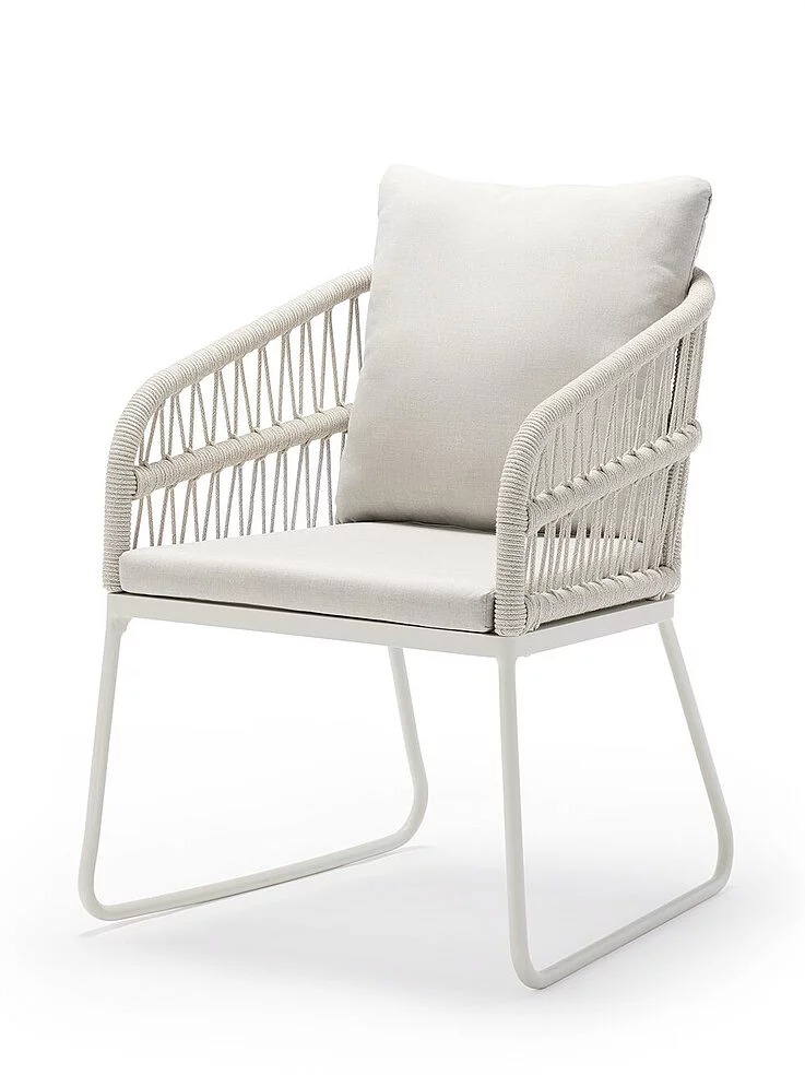 Niehoff (Musterring) Armlehnstuhl JUSTB! MUSTERRING - inkl. Sitz- und Rückenkissen Ivory Stone