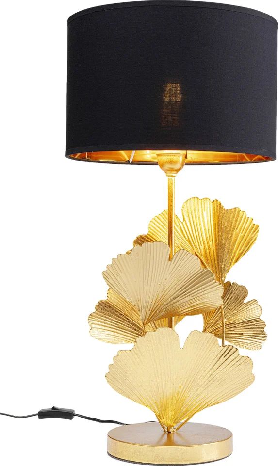 KARE Tischleuchte Gold / Schwarz - Flores Gold