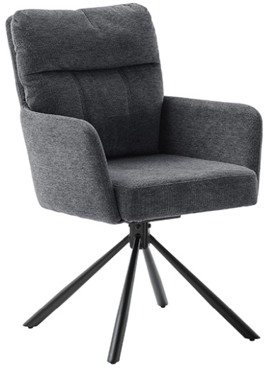 MCA furniture Armlehnstuhl Utica anthrazit